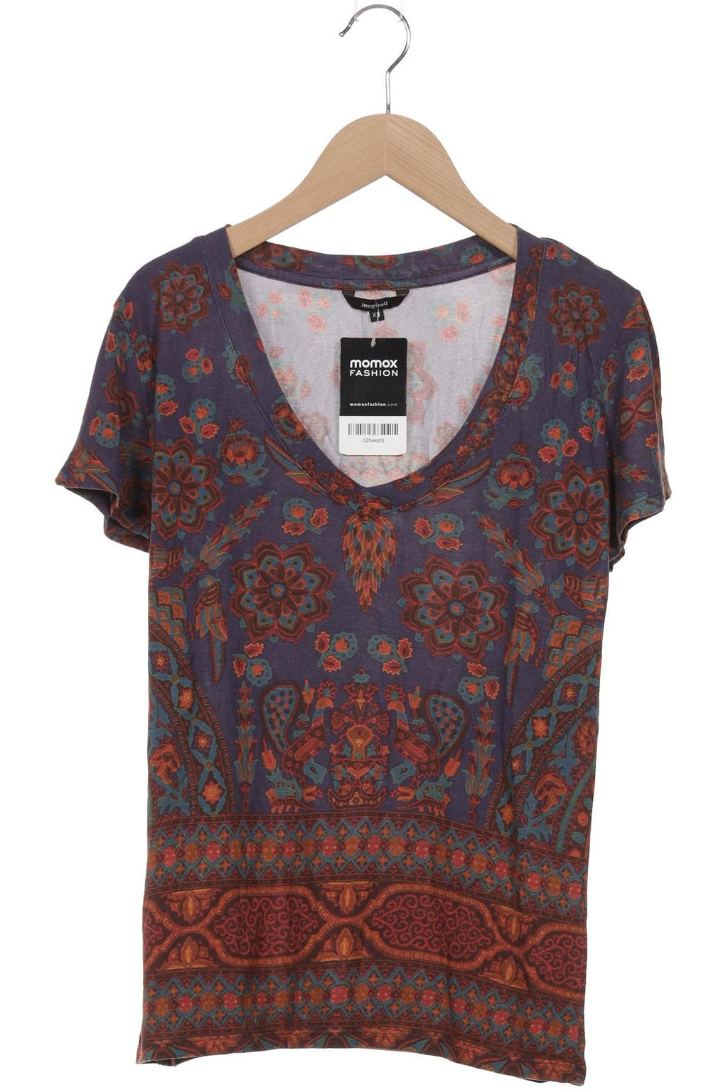 Desigual T-Shirt Purple XS Viscose 3