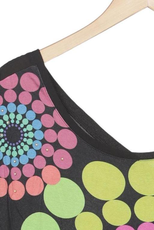 Desigual Women's T-Shirt Multicolor Size XL 4