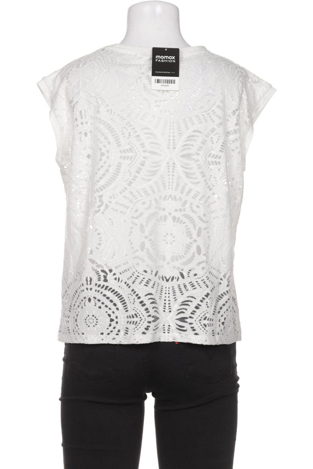 Desigual T-shirt Femme Blanc Taille S 5