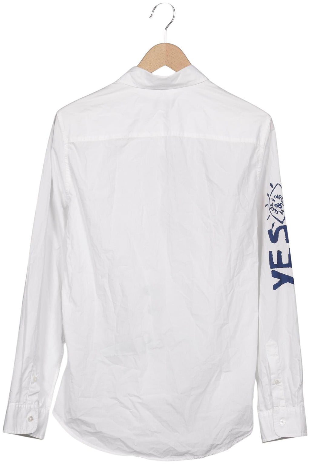 Desigual Men Shirt White Size S Cotton 8