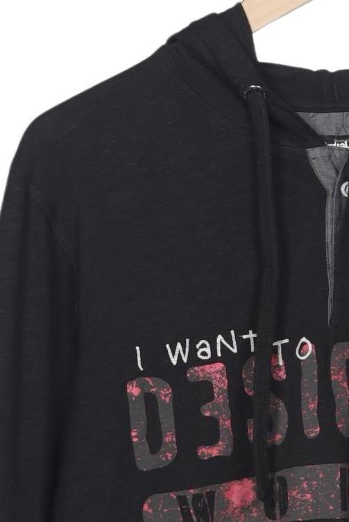 Desigual Men Hoodie Black L 4