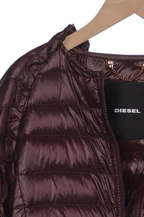 Diesel Damen Jacke Bordeaux XS Synthetik 6