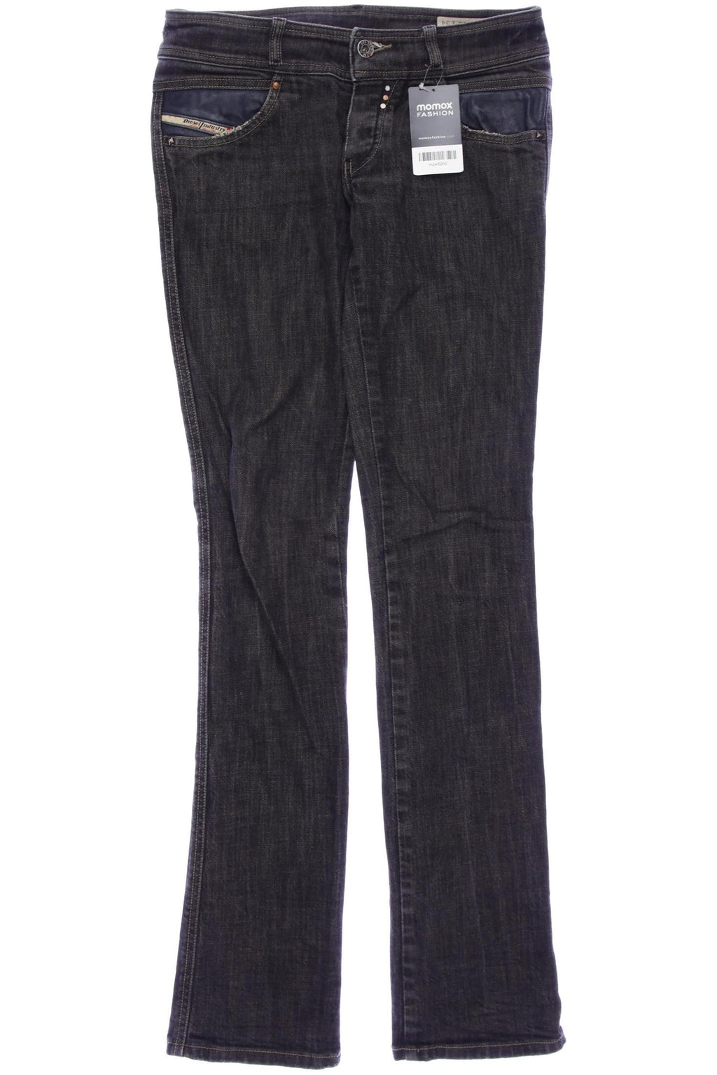 Diesel Damen Jeans Gray W26 Cotton Elastane 9