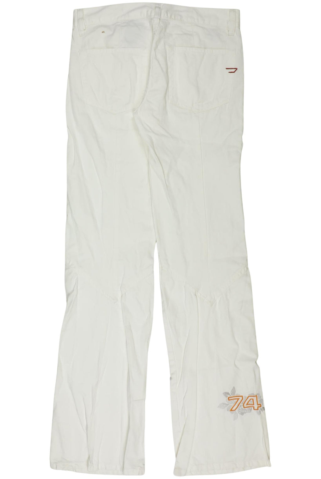 Diesel Damen Jeans White W28 Cotton 5