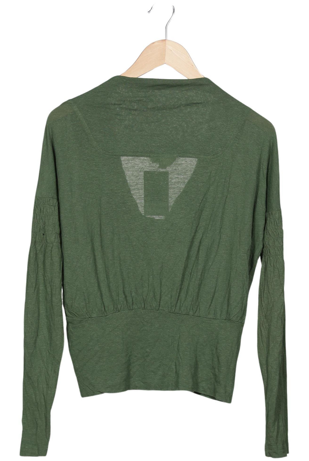 Diesel Women Long Sleeve Shirt Green Size M 3
