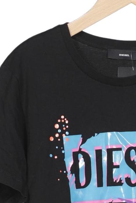 Diesel Women's T-Shirt Black Size S Cotton 5