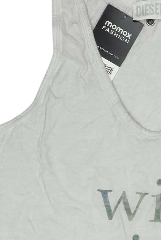 Diesel Top Cream White Size S Cotton 4