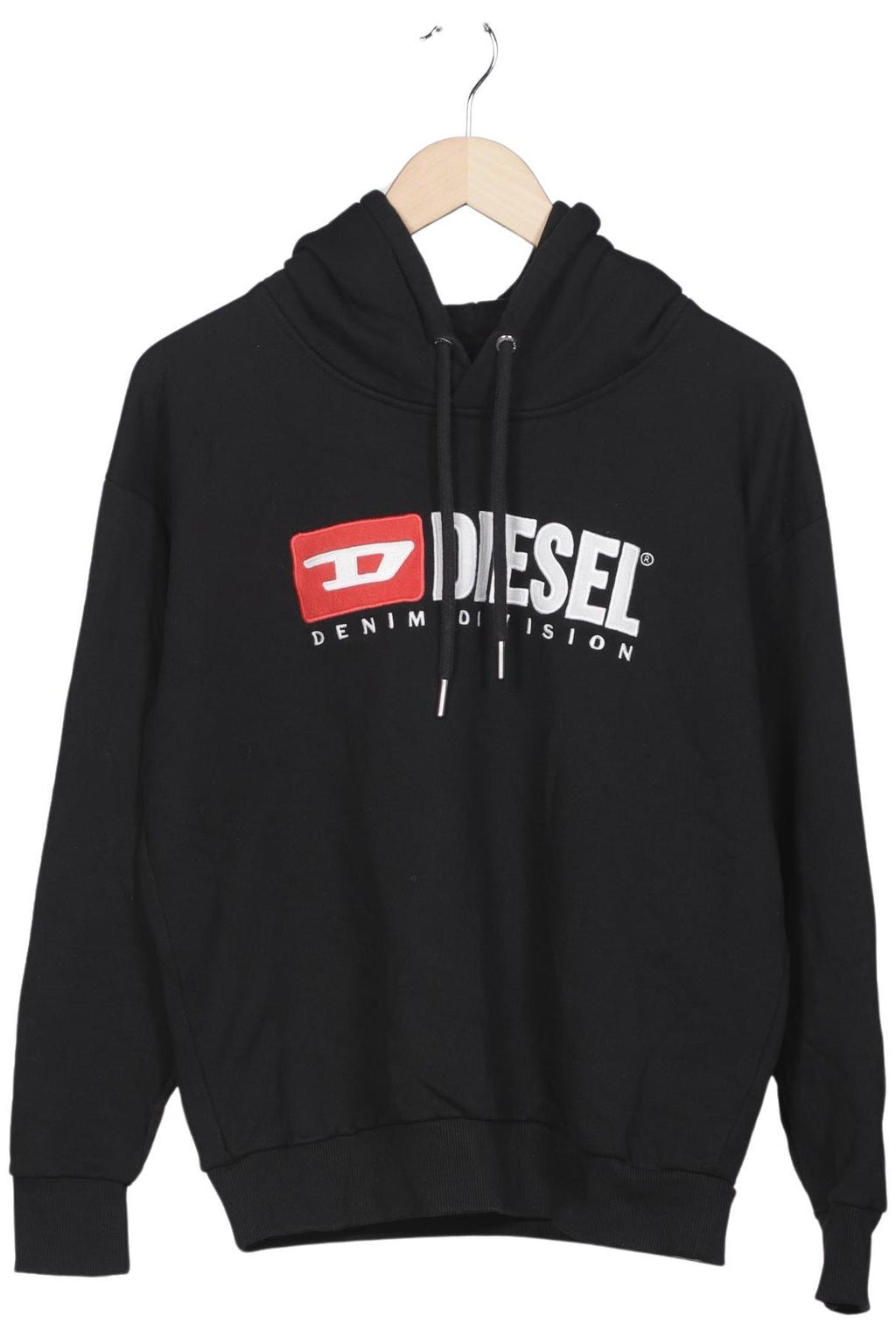Diesel Men Hoodie Black Size XS 2