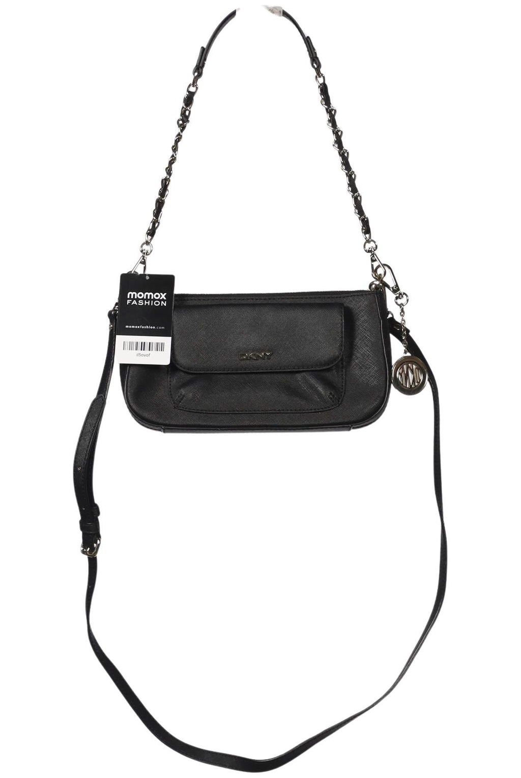 DKNY Kleine Ledertasche Schwarz 8