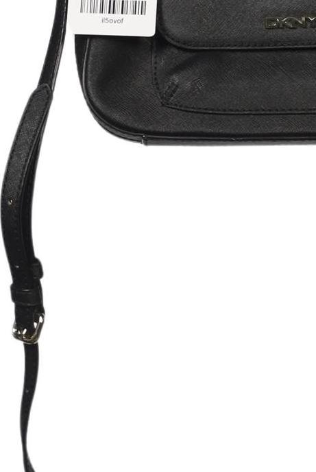DKNY Kleine Ledertasche Schwarz 10