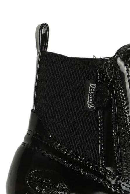 Dockers by Gerli Women's Ankle Boot Black EU 36 Synthetic Leather Second Hand 3