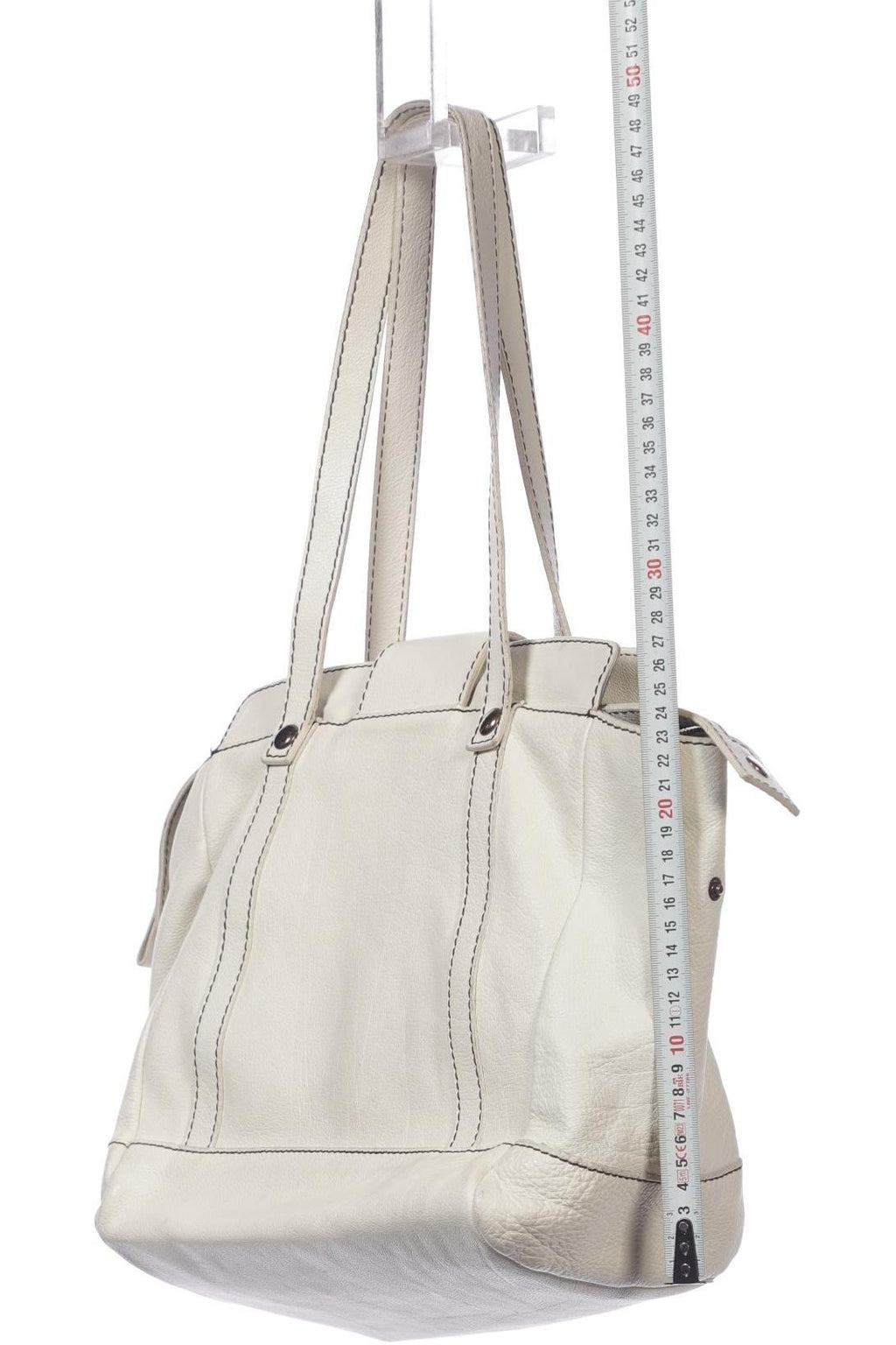 Dolce&Gabbana Large Women's Handbag Cream White Leather 3