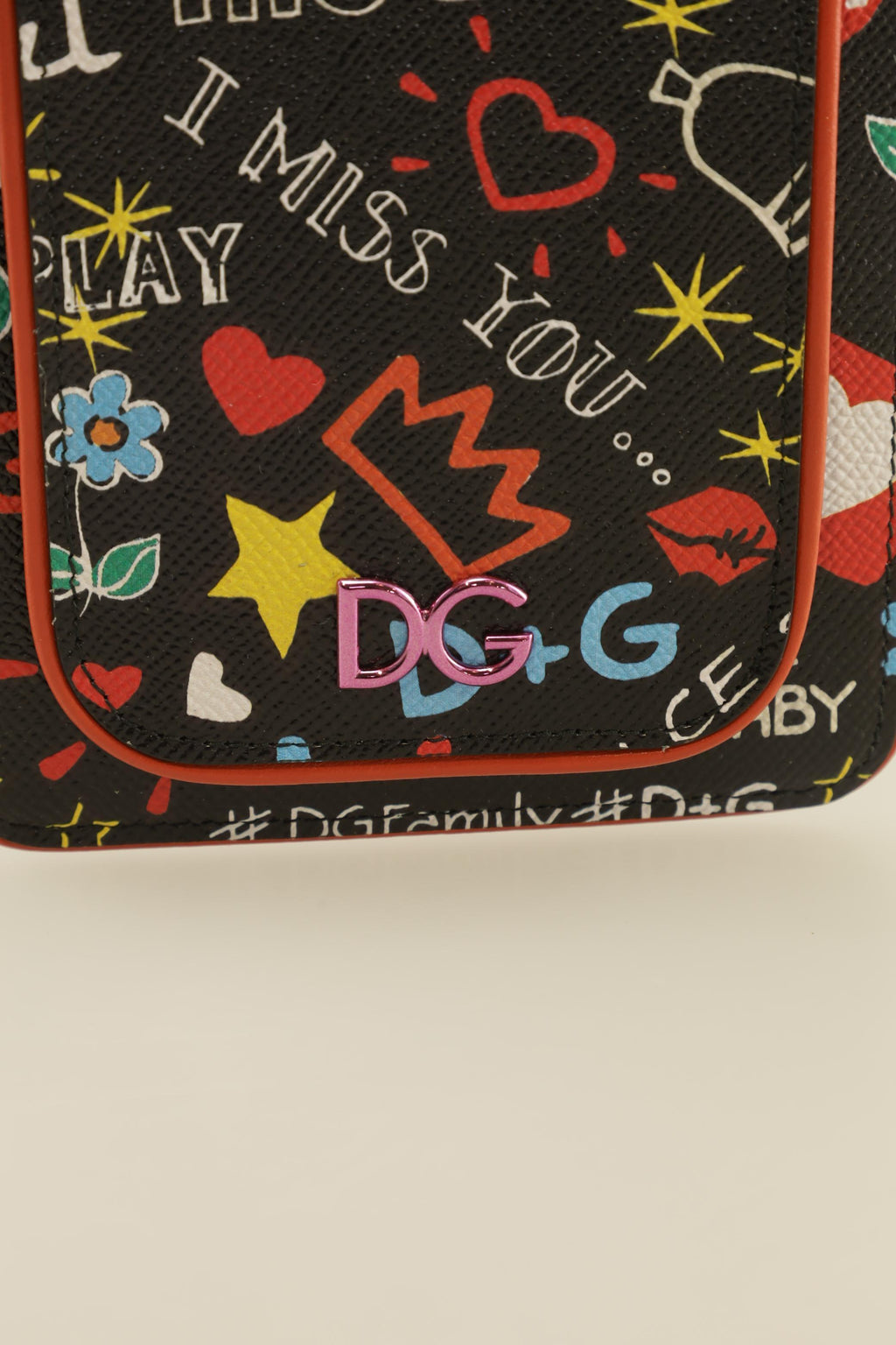 Dolce&Gabbana Small Leather Handbag Black 7