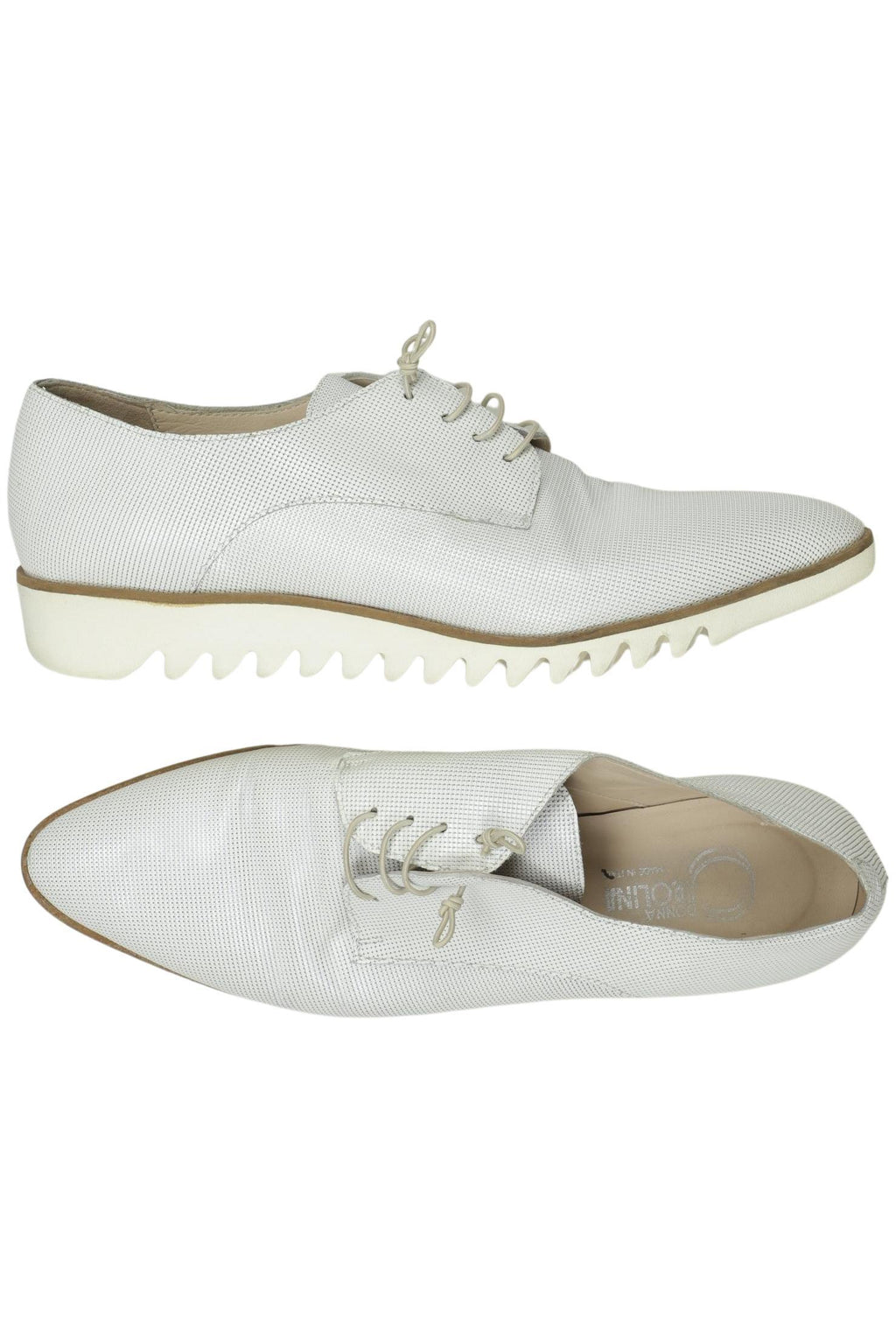 Donna Carolina Women's Half Shoe White EU 38 Leather 2