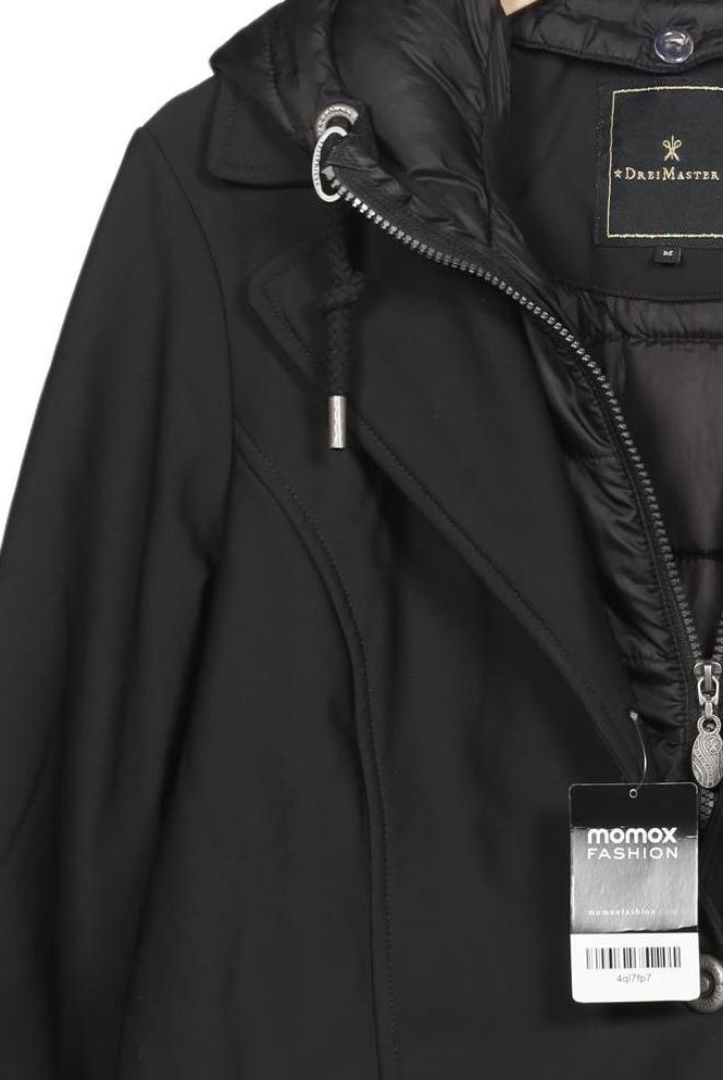 DreiMaster Women Coat Black M 6