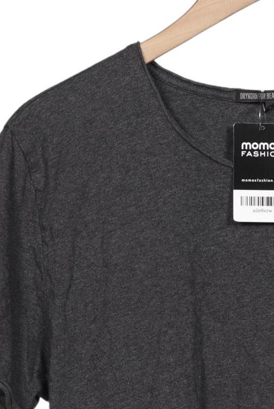 Drykorn Men T-Shirt Gray M Cotton 6