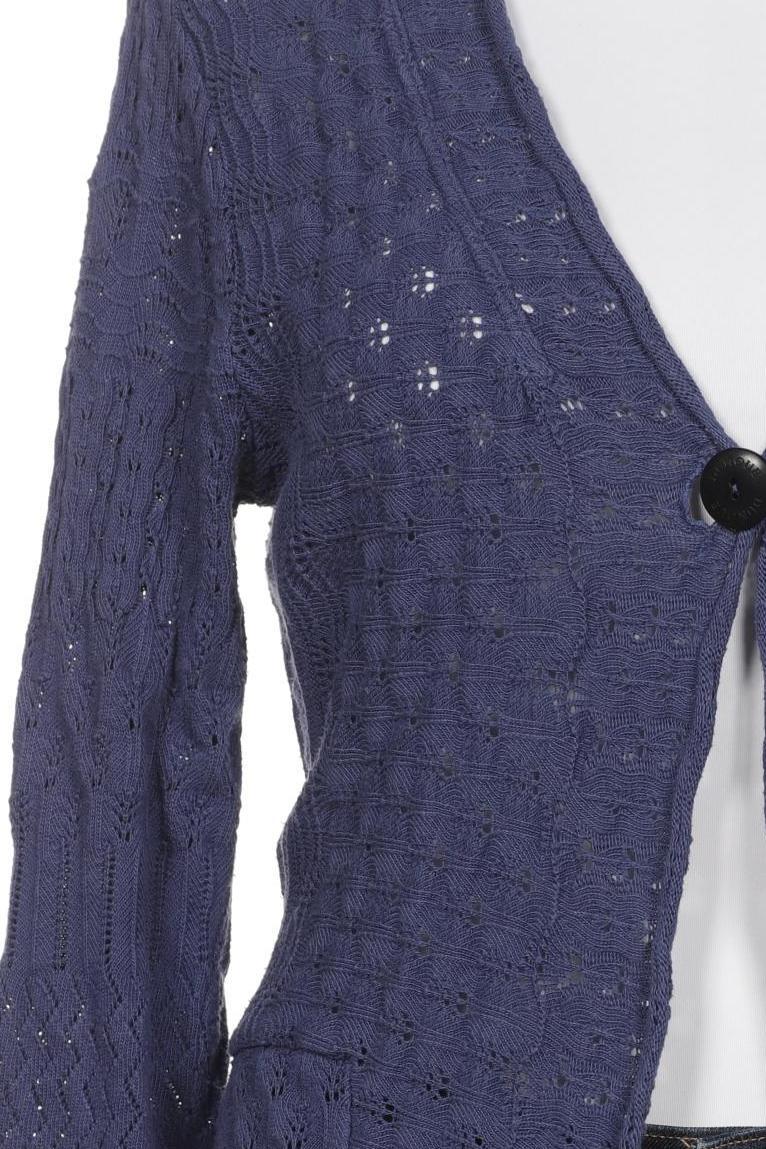 Dunque Women's Cardigan Navy Blue Size S Cotton 6