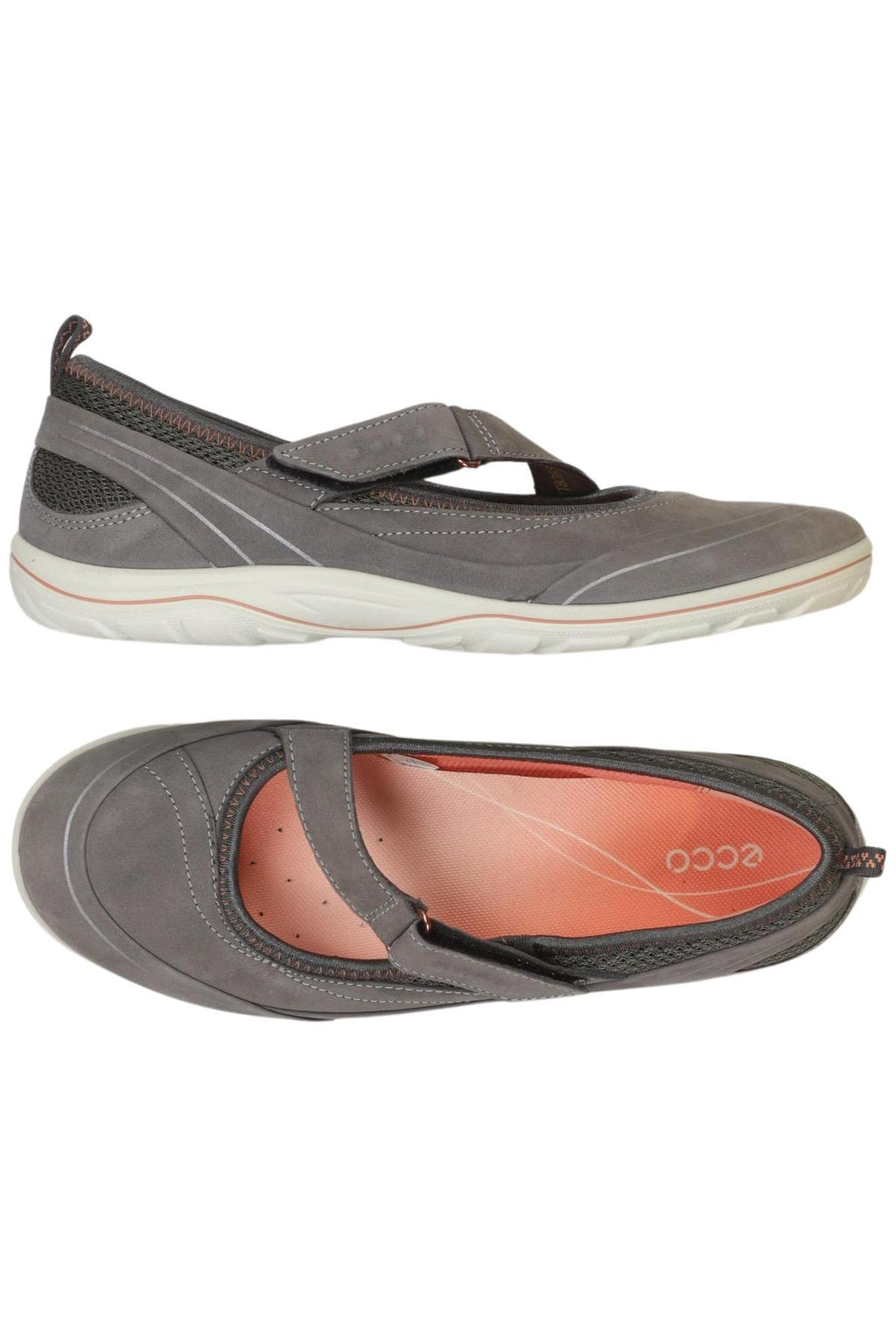 Ecco Ballerina Gray EU 37 Leather 3