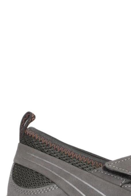 Ecco Ballerina Gray EU 37 Leather 4
