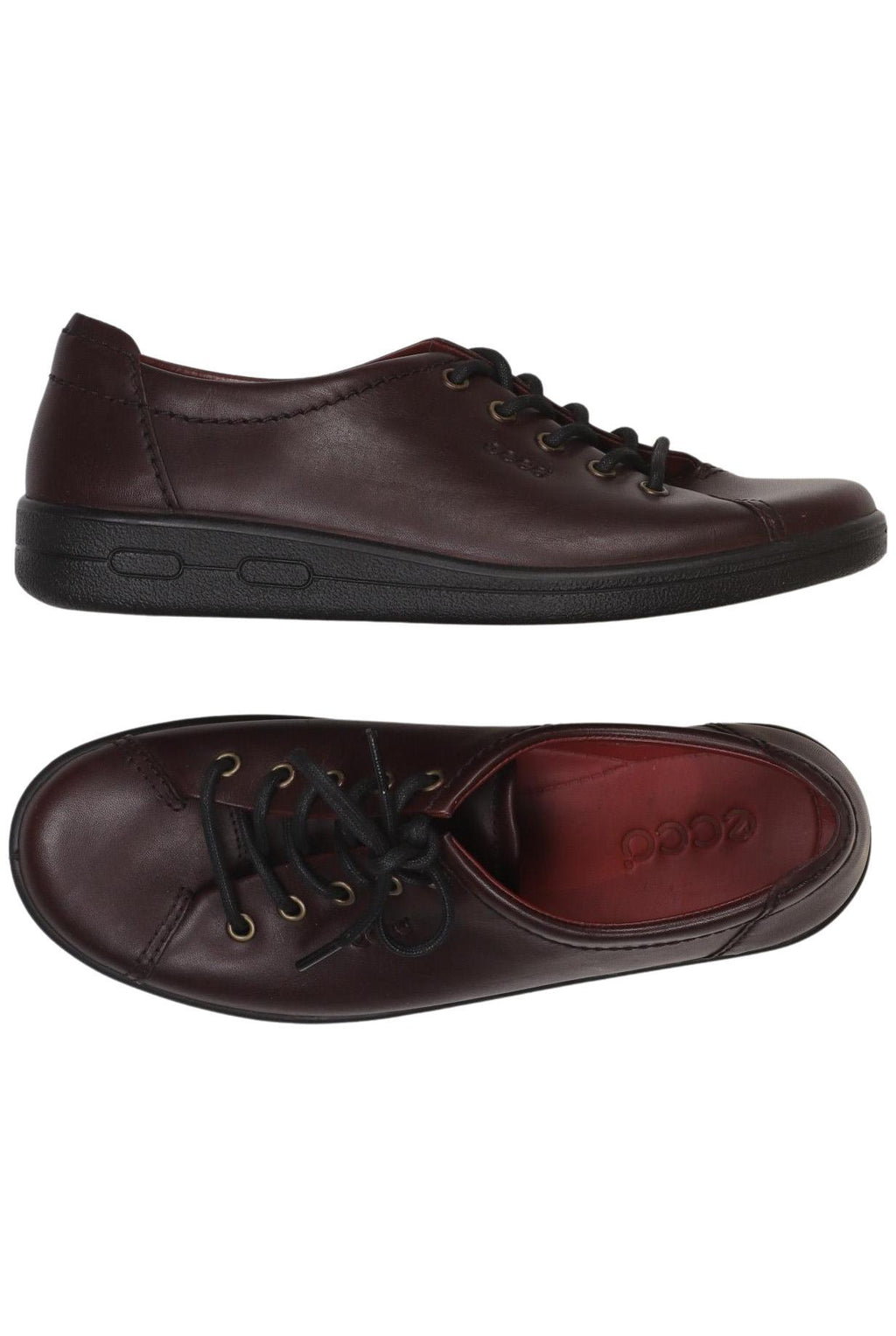 Ecco Women's Half Shoe Brown EU 37 Leather 8