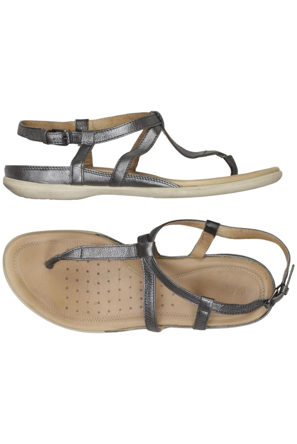 Ecco Women's Sandals Silver EU 40 Leather 2