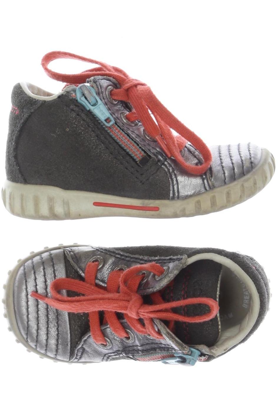 Ecco Girls Shoe Gray EU 21 Leather 3