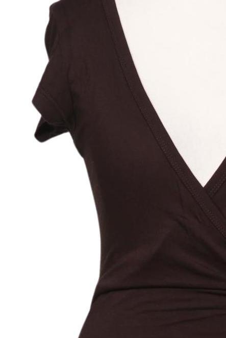 edc by Esprit Dress Brown XXS Viscose 4