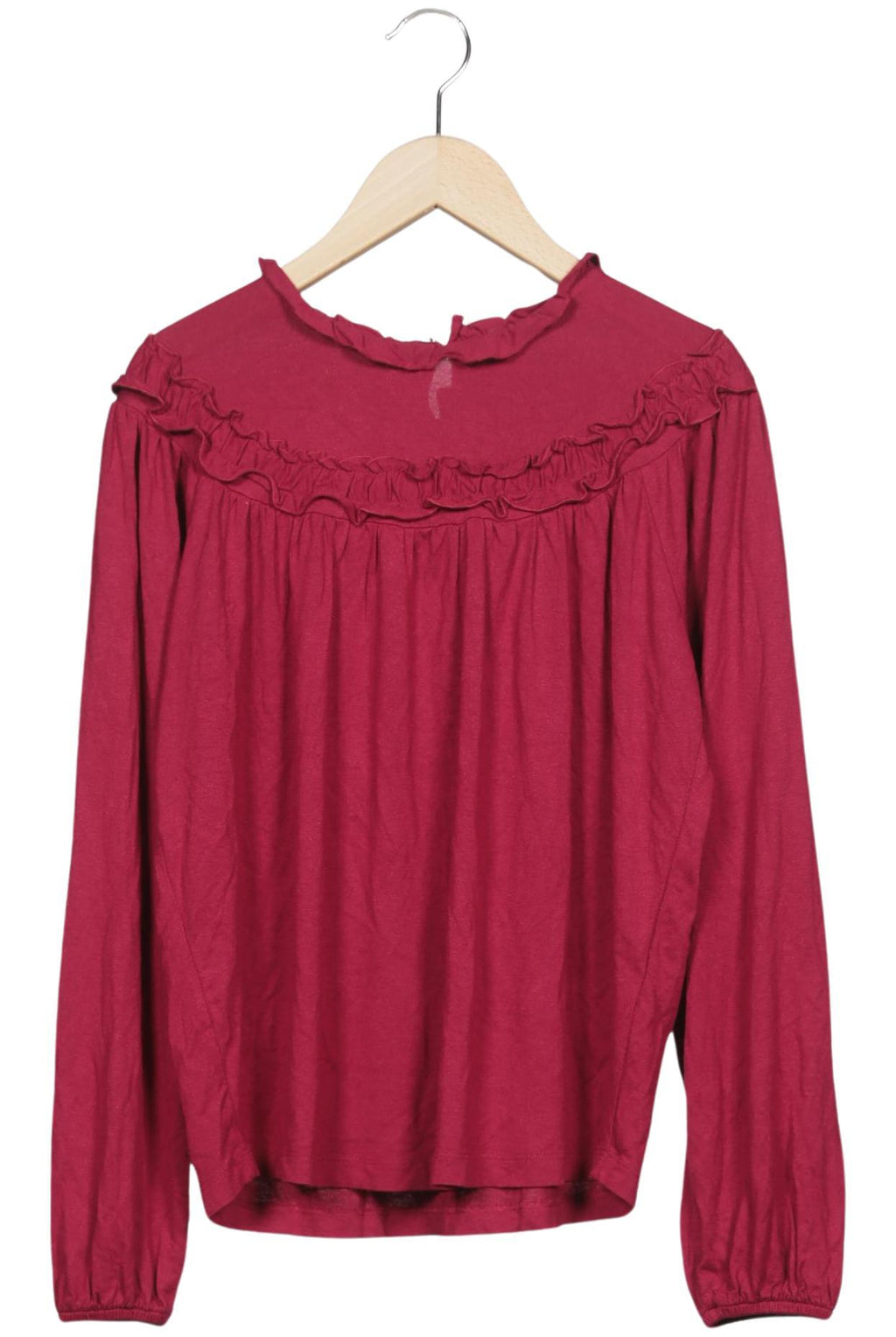 edc by Esprit Women's Long Sleeve Shirt Red Size XS 4