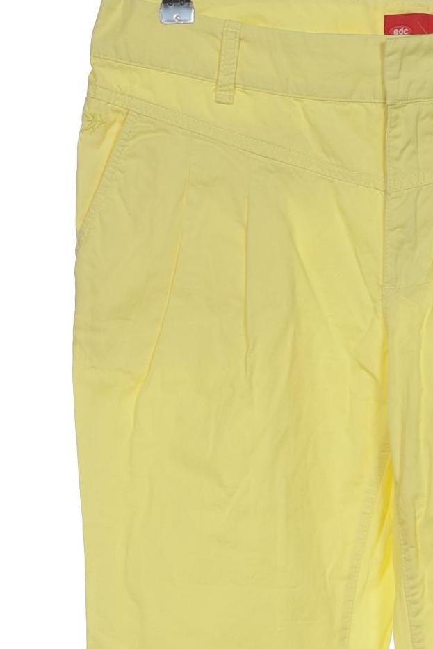 edc by Esprit Pantalon Femme Jaune EU 36 Coton 7