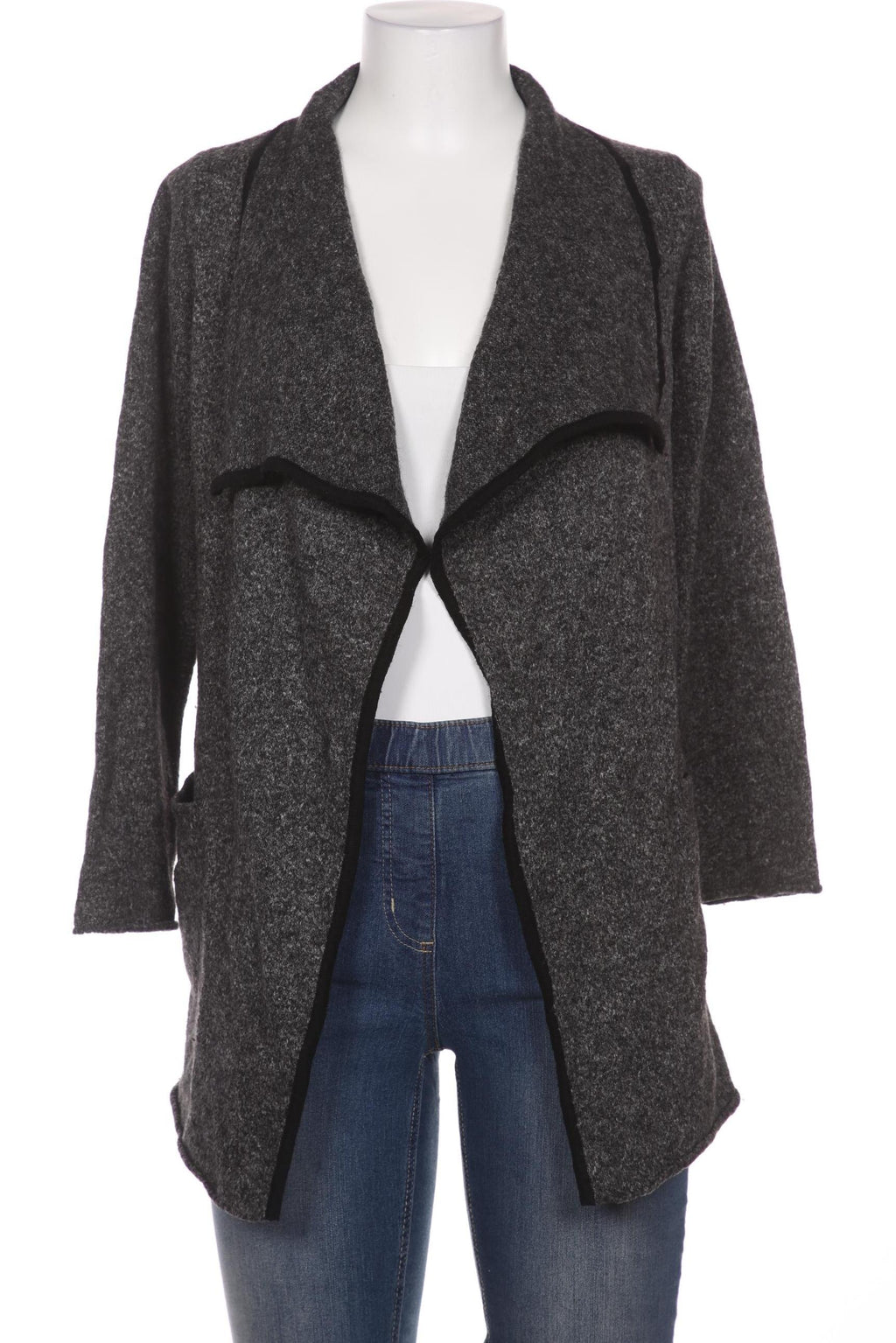 edc by Esprit Damen Strickjacke Grau XS 4
