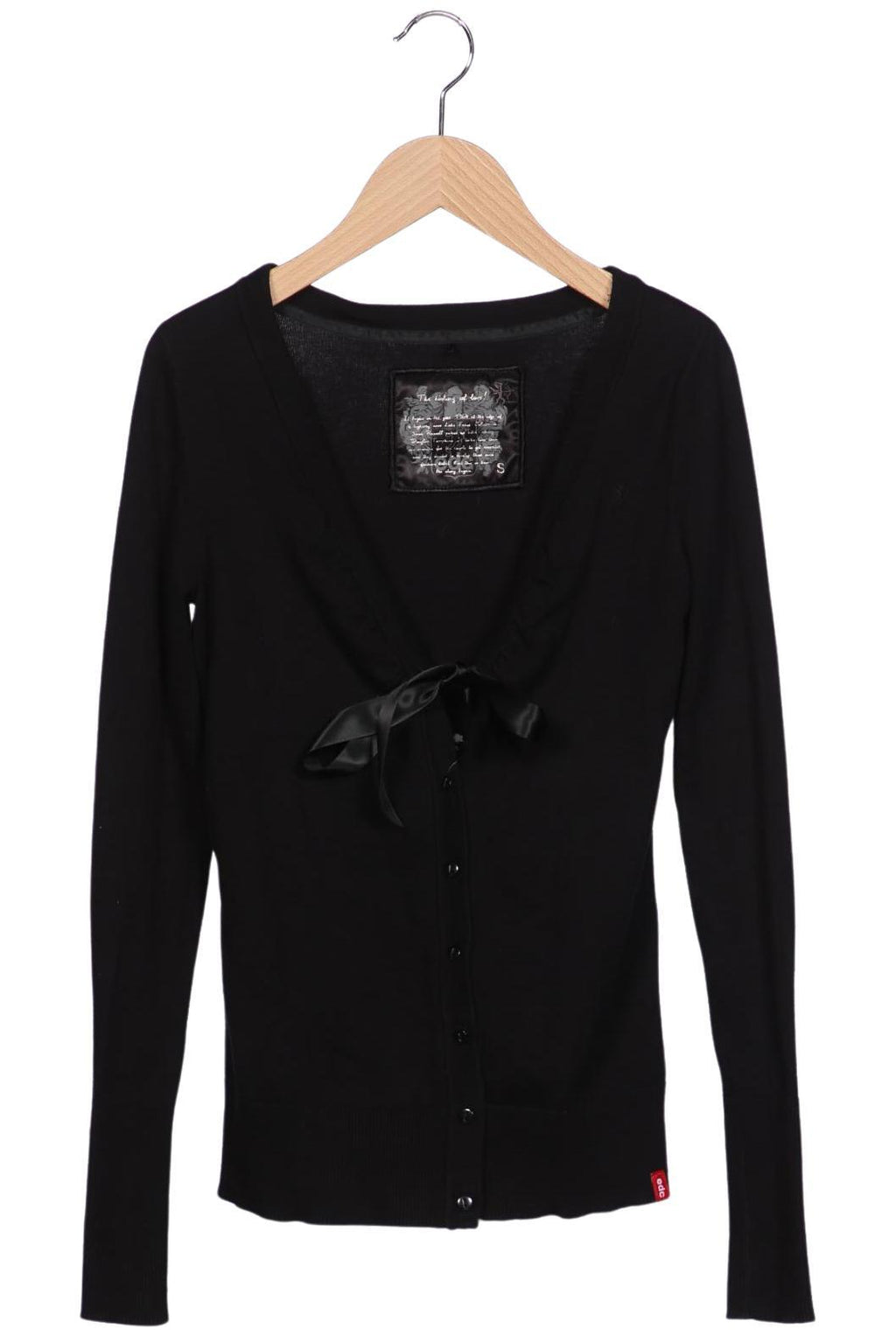 edc by Esprit Damen Strickjacke Schwarz Gr. S 2