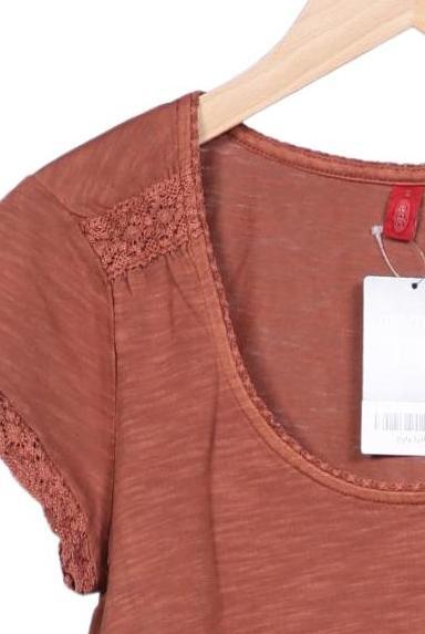 edc by Esprit Women T-Shirt Brown Size S 10
