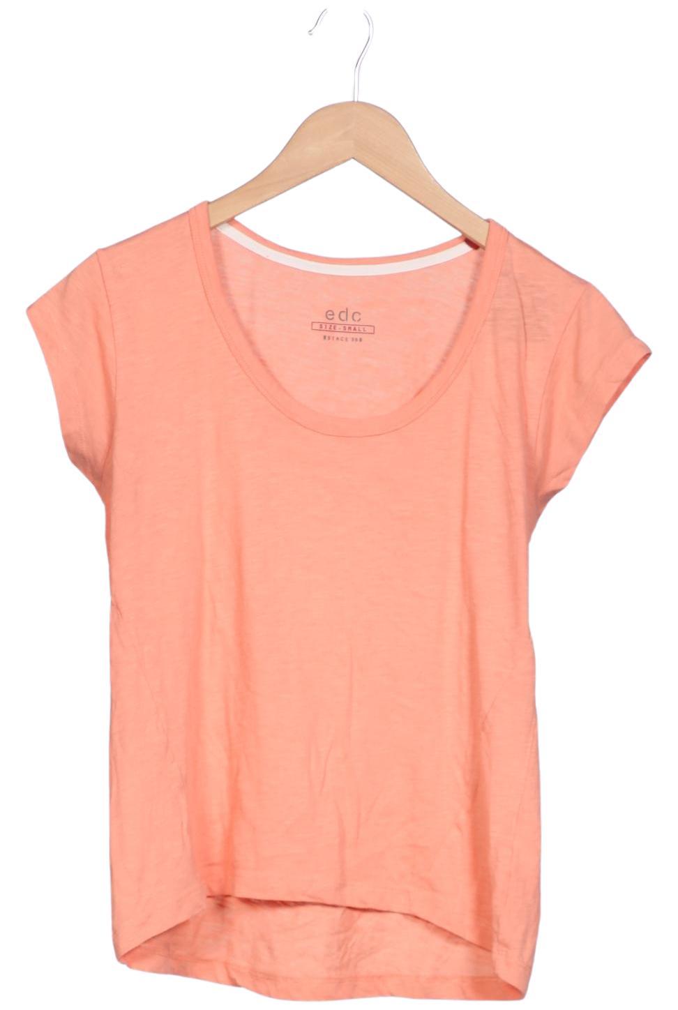 edc by Esprit Women's T-Shirt Orange Size S 10