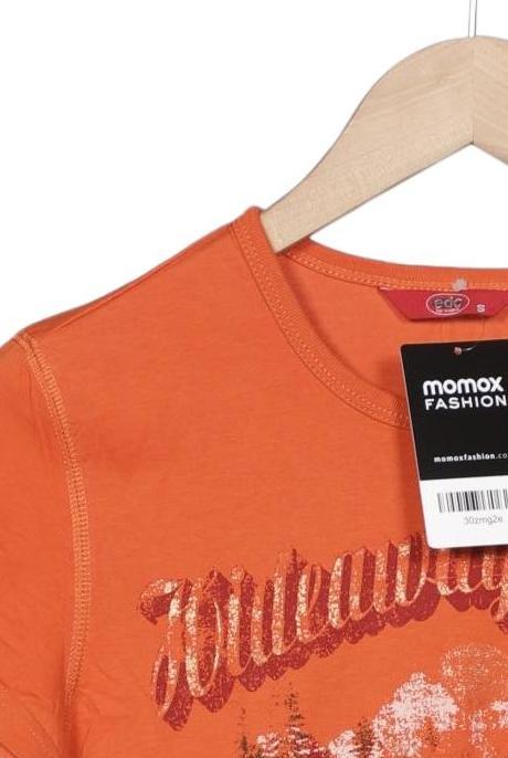 edc by Esprit Women's T-Shirt Orange Size S Cotton 10