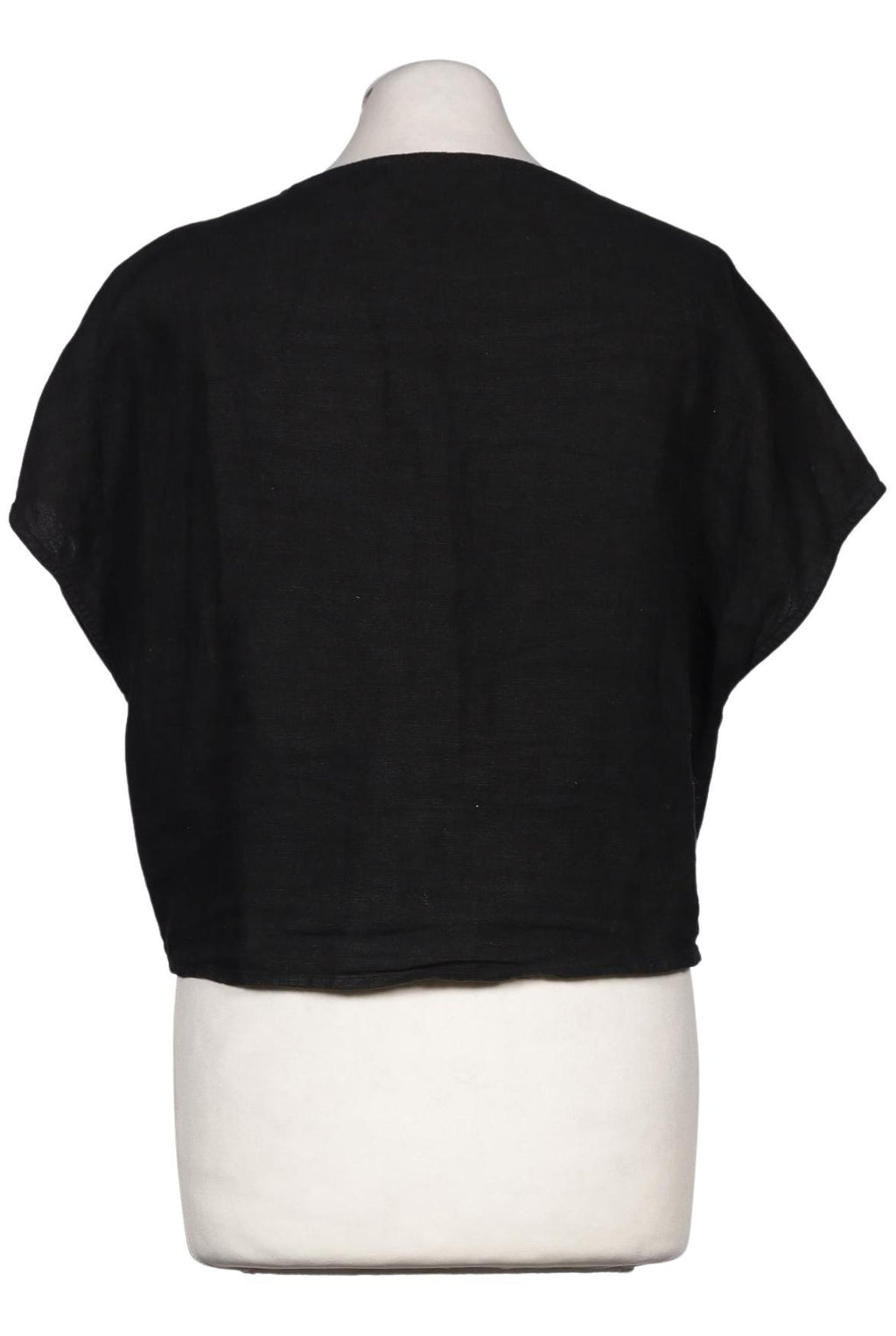 Elemente Clemente Damen Bluse Schwarz EU 40 Leinen 3