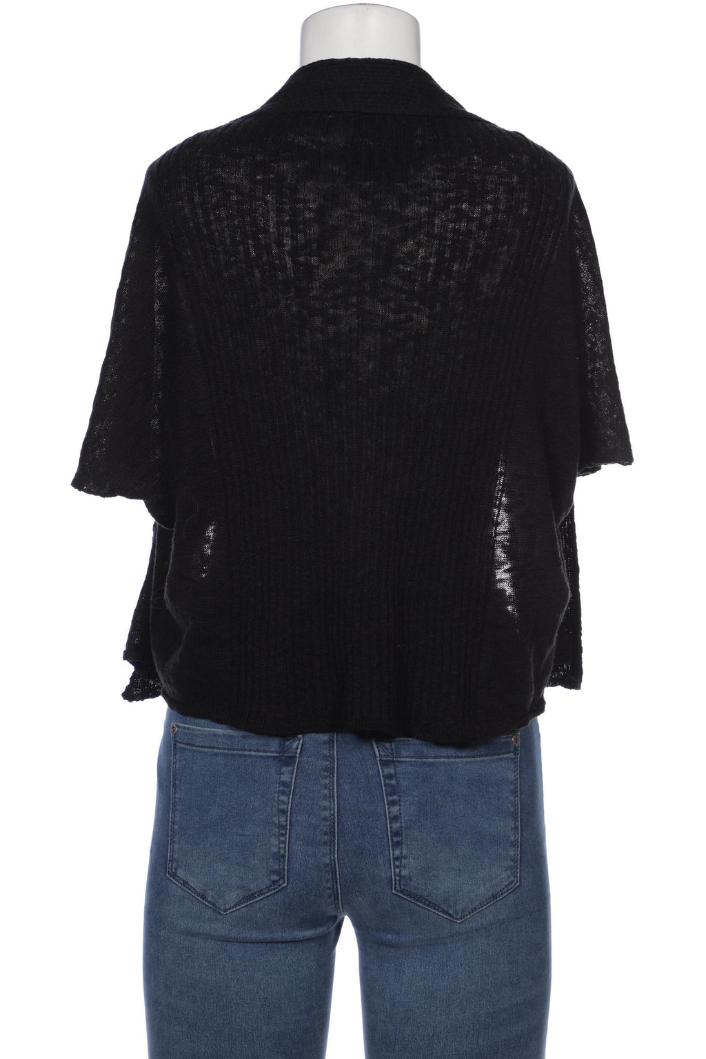 Elemente Clemente Women's Cardigan Black M Linen Cotton 3