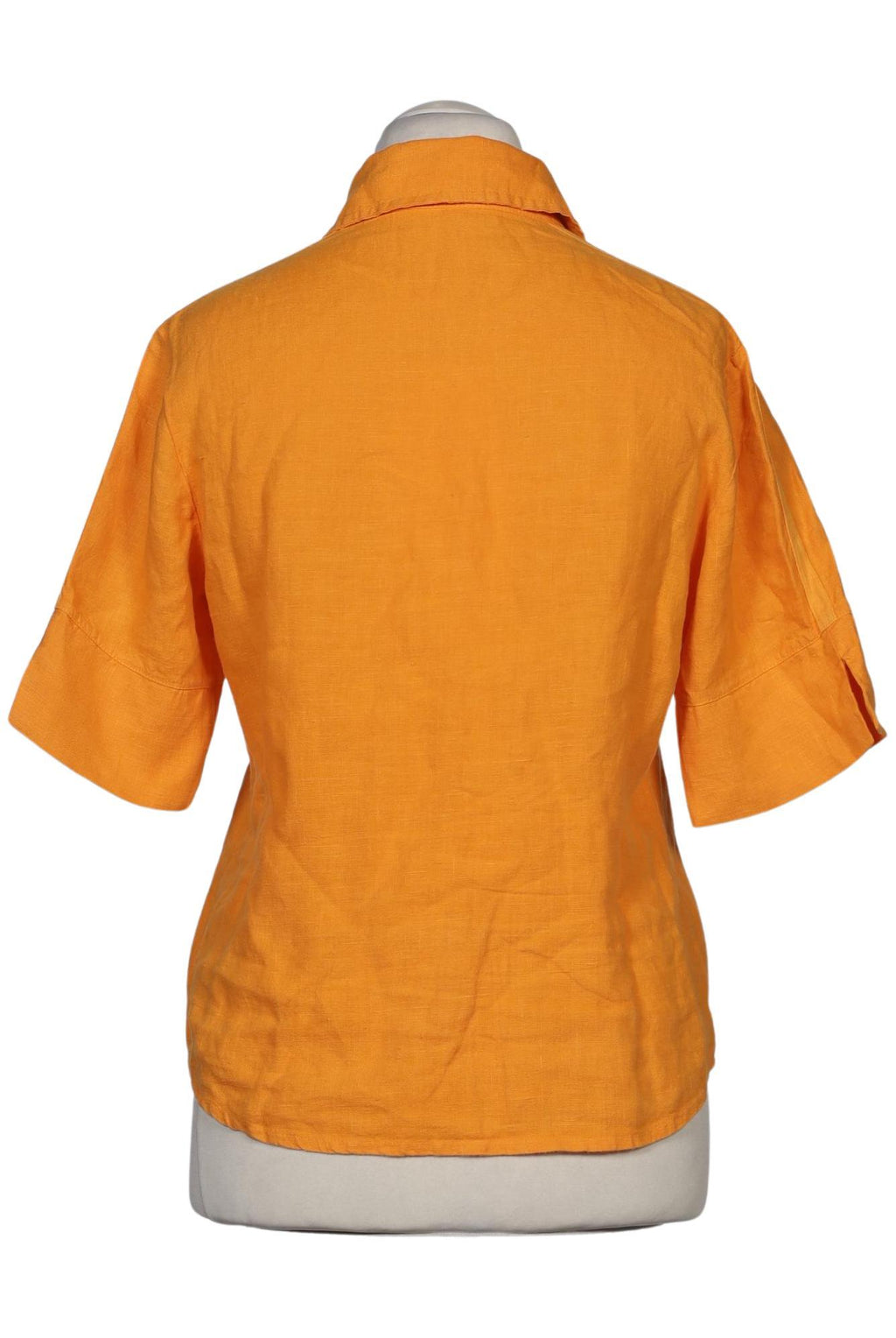 Elisa Cavaletti Women's Blouse Orange M Linen 5
