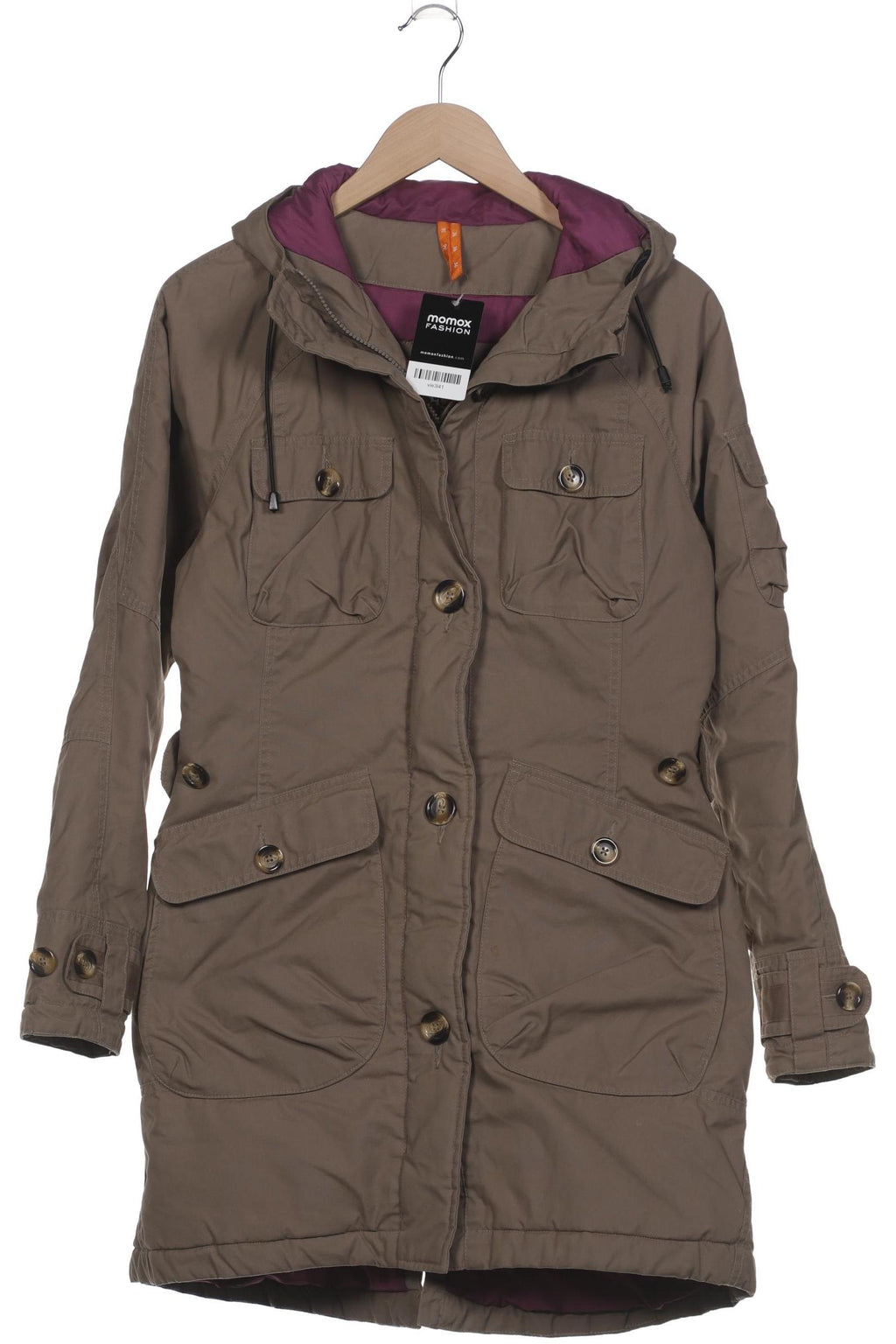 Elkline Women Coat Brown 36 4