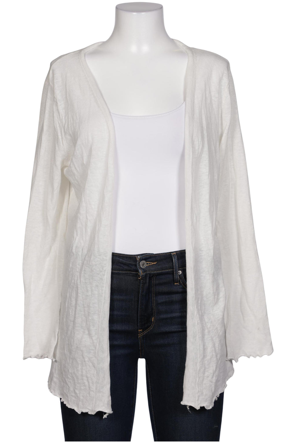 Emily van den Bergh Cardigan Cream White Size L 2