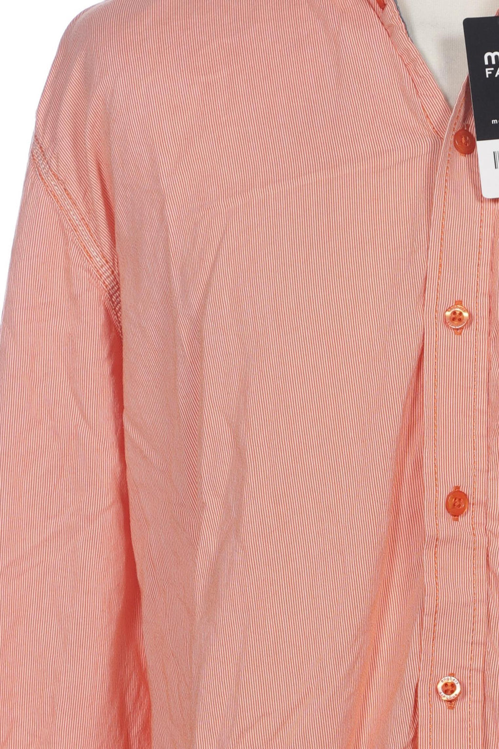 engbers Men Shirt Orange 43 Cotton 10
