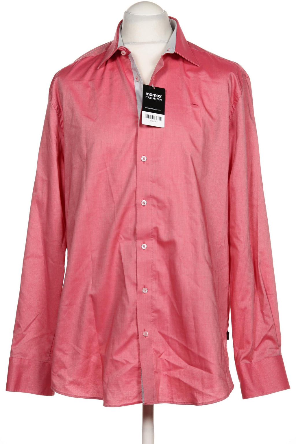 engbers Herren Hemd Pink 43 Baumwolle 10