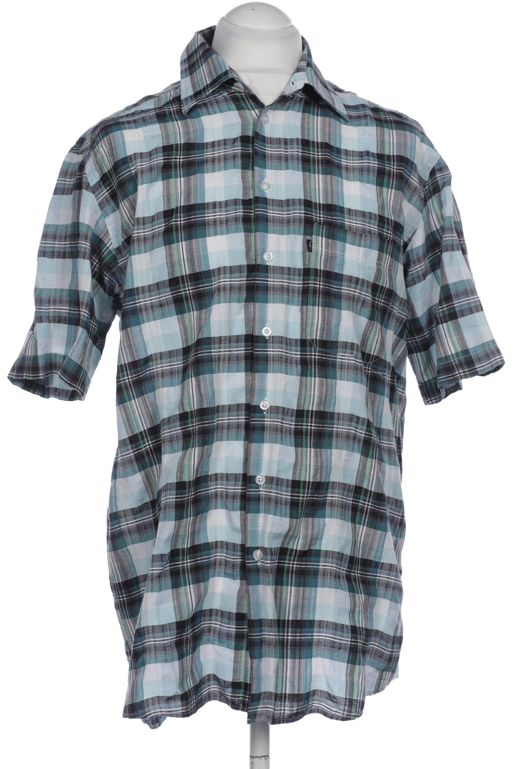 engbers Men Shirt Turquoise 41 Cotton 10