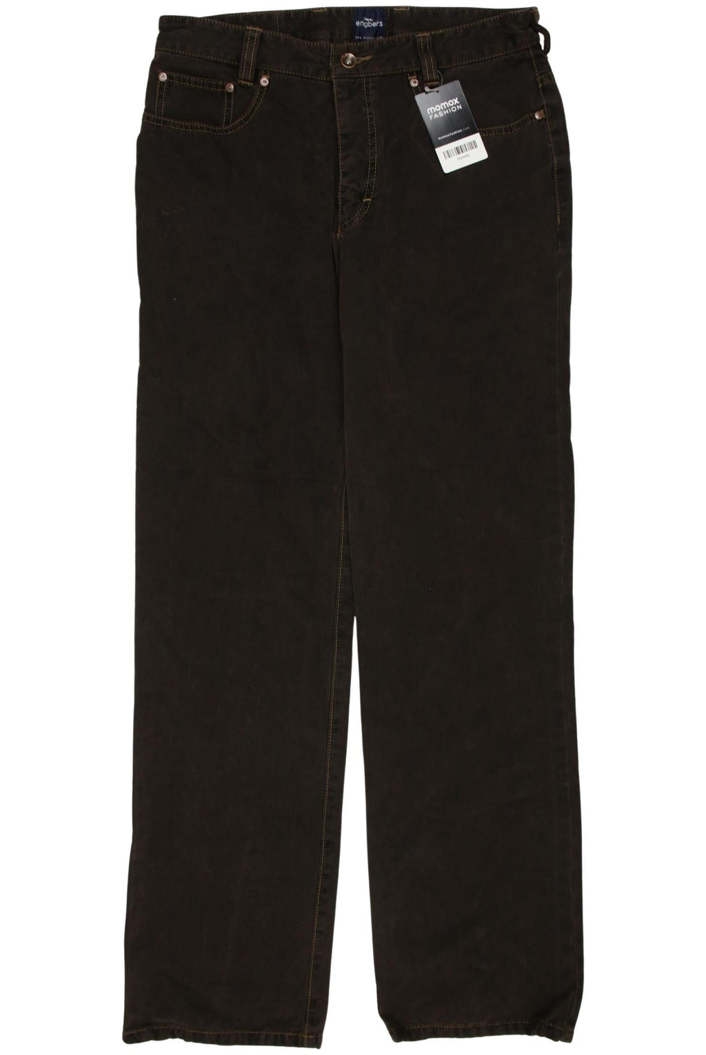 engbers Men Trousers Brown EU 48 Cotton 2
