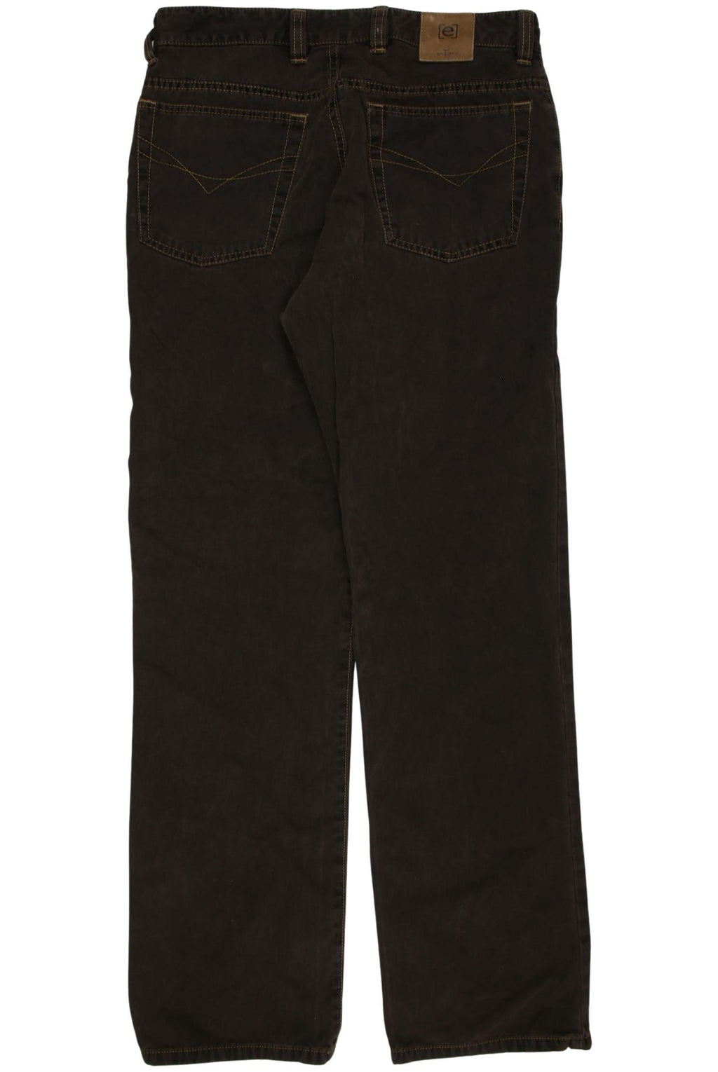 engbers Men Trousers Brown EU 48 Cotton 3