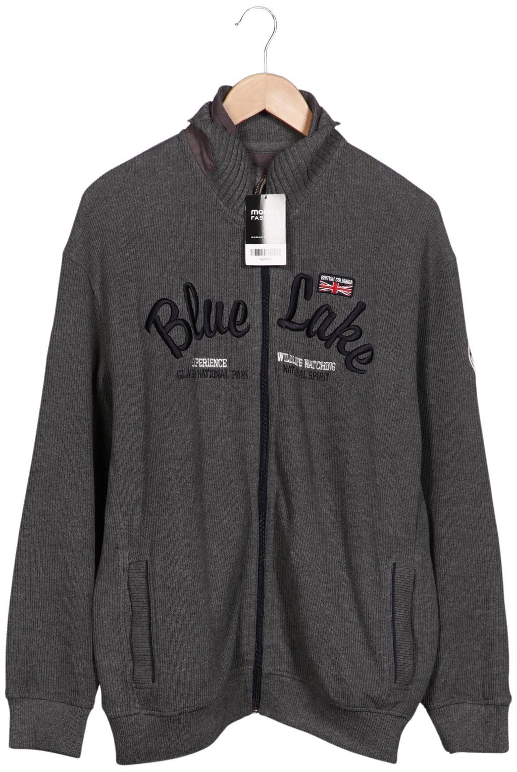 engbers Men Cardigan Gray XL Cotton 3