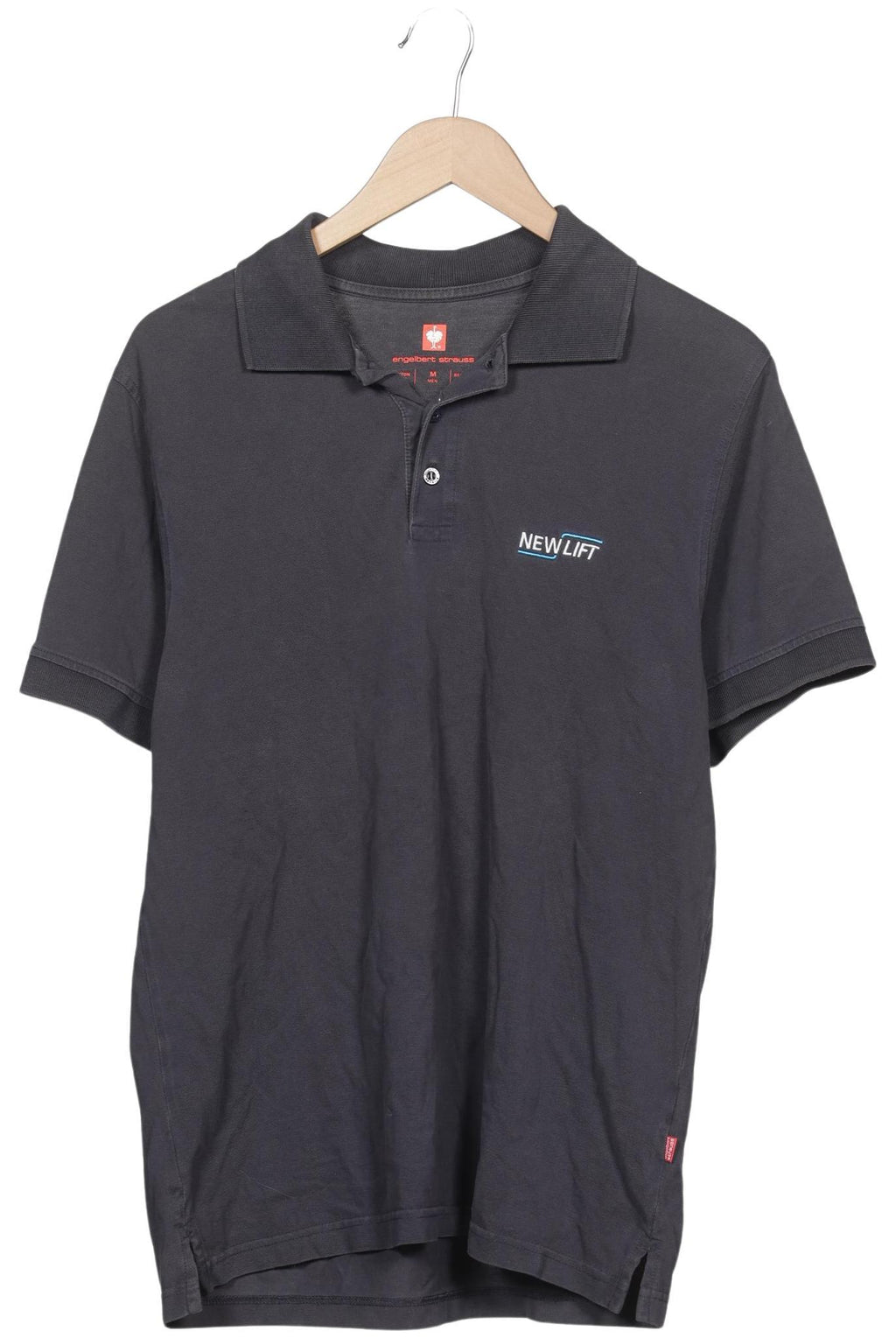 engelbert strauss Men Polo Shirt Gray M Cotton 2