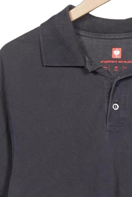 engelbert strauss Men Polo Shirt Gray M Cotton 3