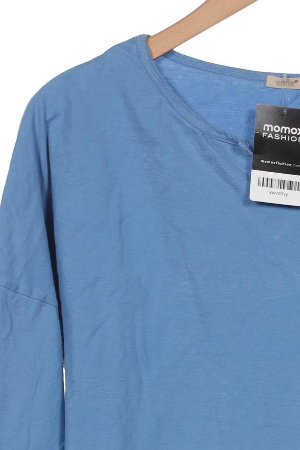 Enna Damen Langarmshirt Blau EU 44 Baumwolle 4
