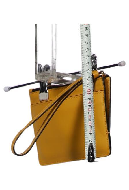 Escada Small Leather Handbag Yellow 3