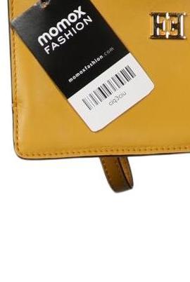 Escada Small Leather Handbag Yellow 4